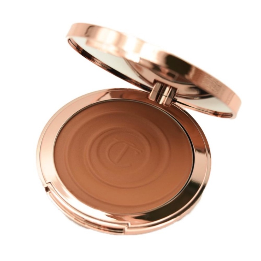 Charlotte Tilbury Beautiful Skin Sun-Kissed Glow Bronzer 2 Medium new